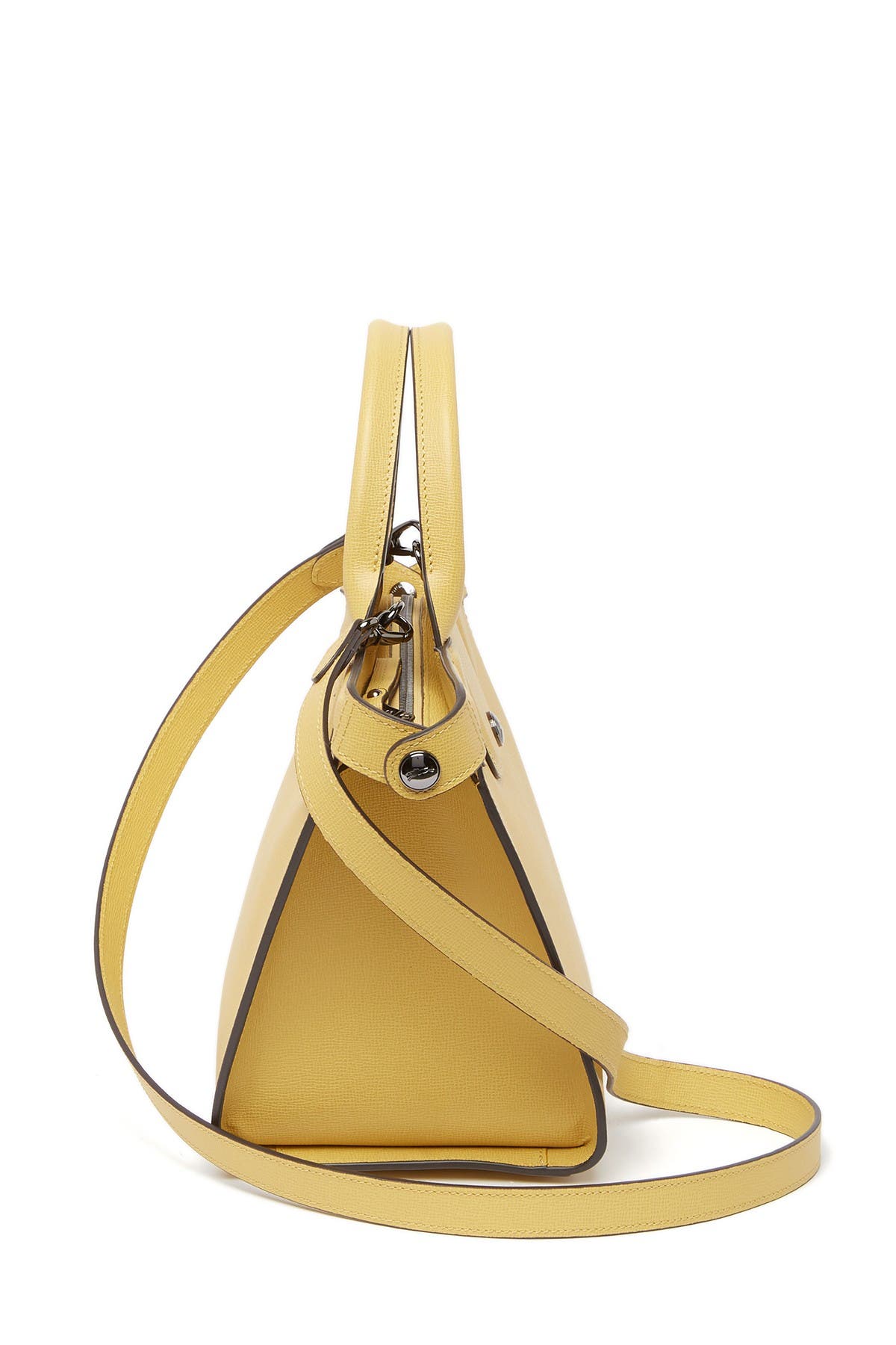 Longchamp Le Pliage Heritage Leather Satchel, Alternate, color, 