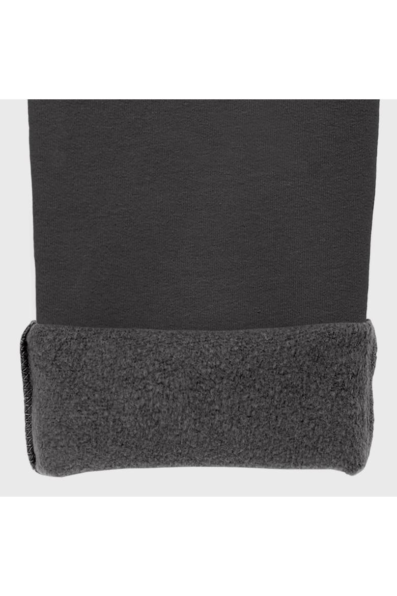 Baby Girls Soft Fleece Stretch Leggings, Alternate, color, Dark Khaki
