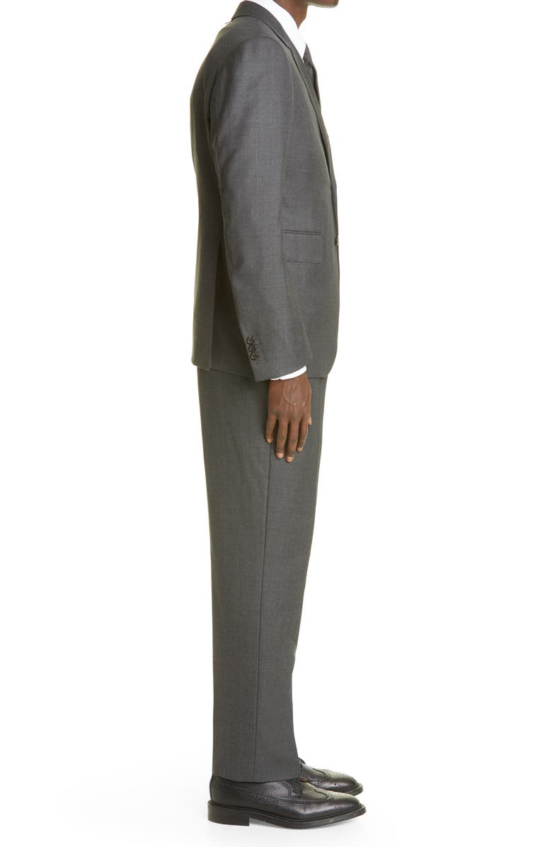 Thom Browne Classic Fit Wool Suit, Alternate, color, Dark Grey