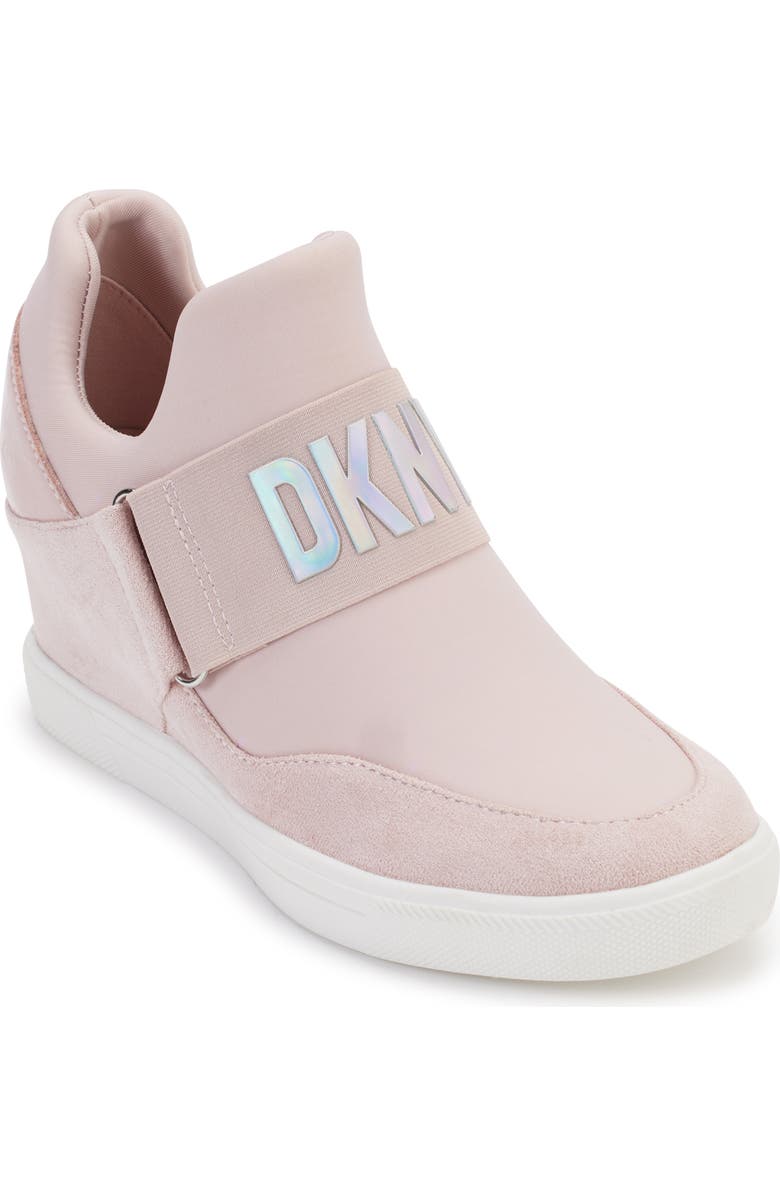 DKNY Cosmos Hidden Wedge Sneaker, Main, color,