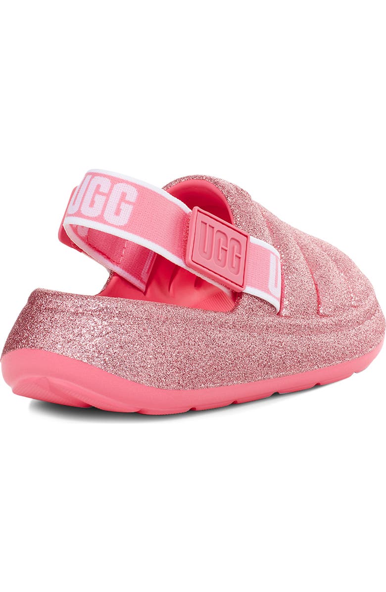 UGG<sup>®</sup> Kids' Sport Yeah Glitter Slingback Sandal, Alternate, color,