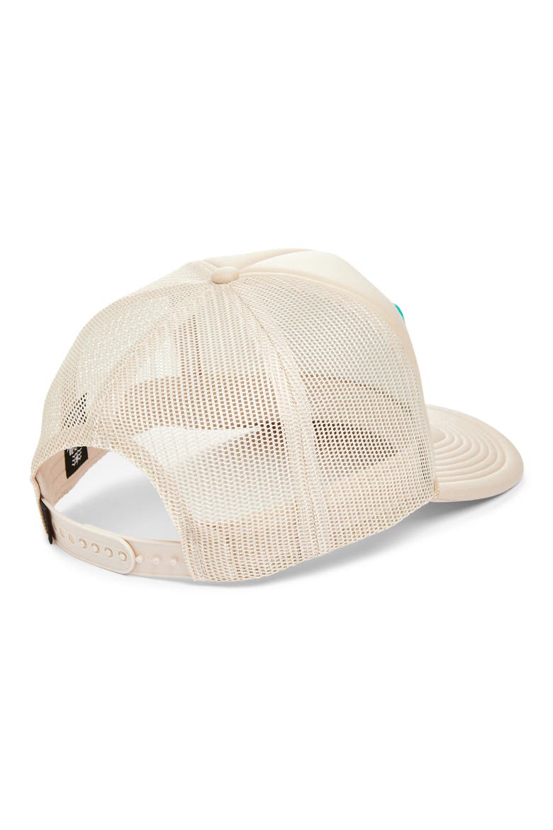 Palm Springs Trucker Hat, Alternate, color, KHAKI