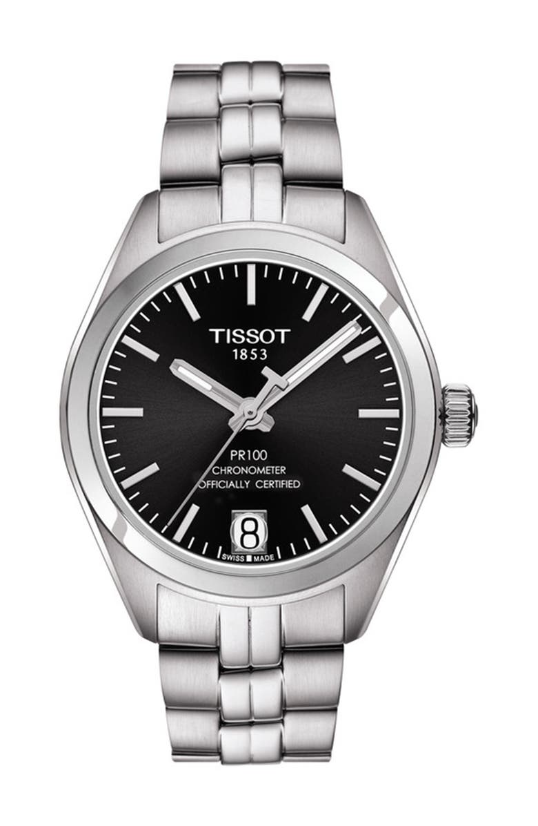 Tissot Women's PR 100 Powermatic 80 Lady COSC Bracelet Watch, 33mm, Main, color,