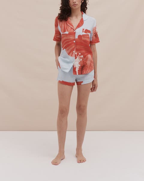 Short Sleeve Pajama Set