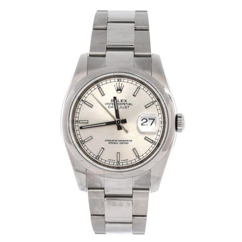 Oyster Perpetual Datejust Automatic Watch Stainless Steel 36