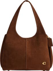 COACH Lana Suede Shoulder Bag