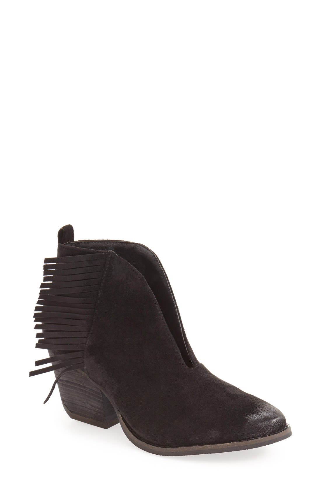 Coconuts by Matisse Matisse 'Miranda' Fringe Bootie, Main, color, 