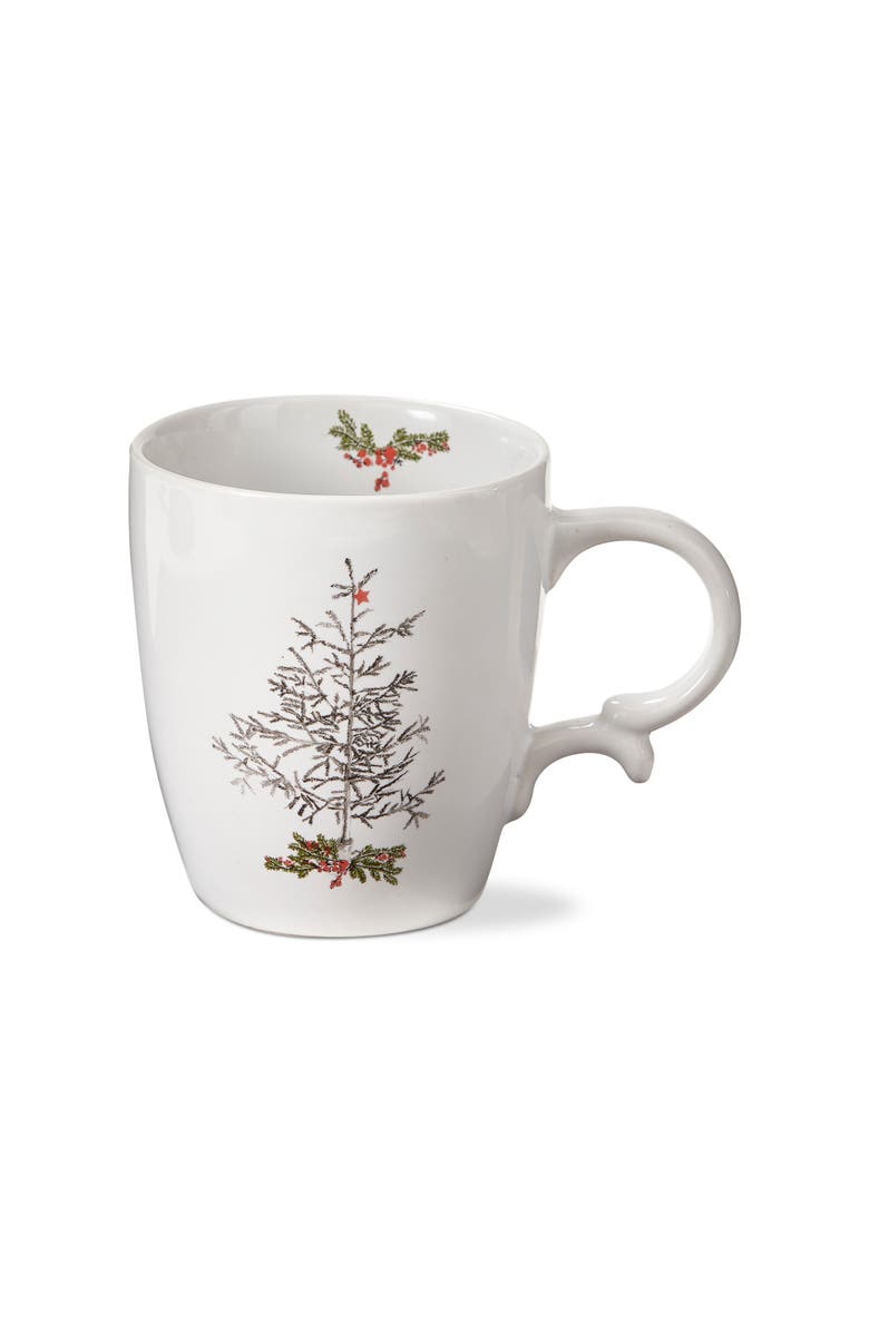tag Farmhouse Christmas Tree Mug - Ceramic Holiday Drinkware, Main, color, Multicolored