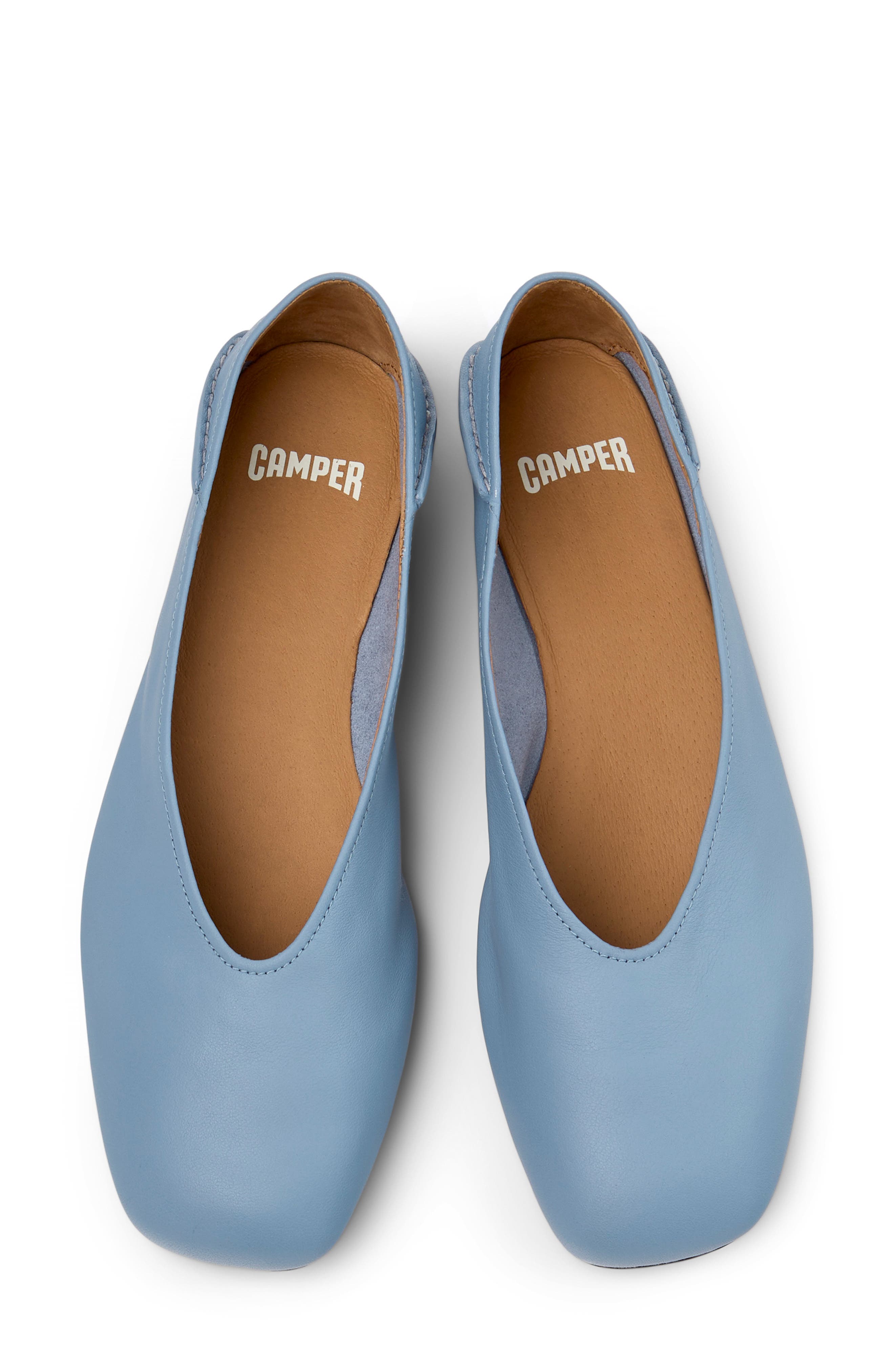 Camper Casi Myra Flat, Alternate, color, Light/ Pastel Blue