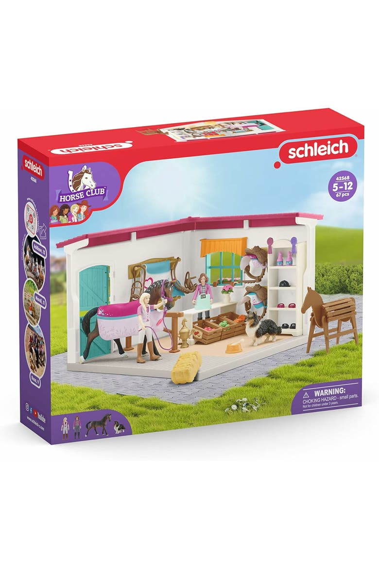 Horse Club Horse Shop 67 Piece Playsets, Alternate, color, Multicolored