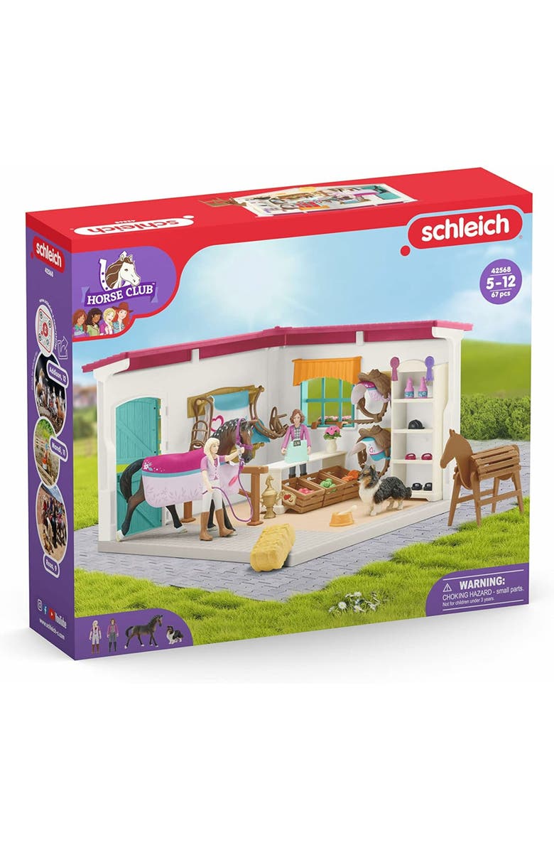 Schleich Horse Club Horse Shop 67 Piece Playsets, Alternate, color, Multicolored
