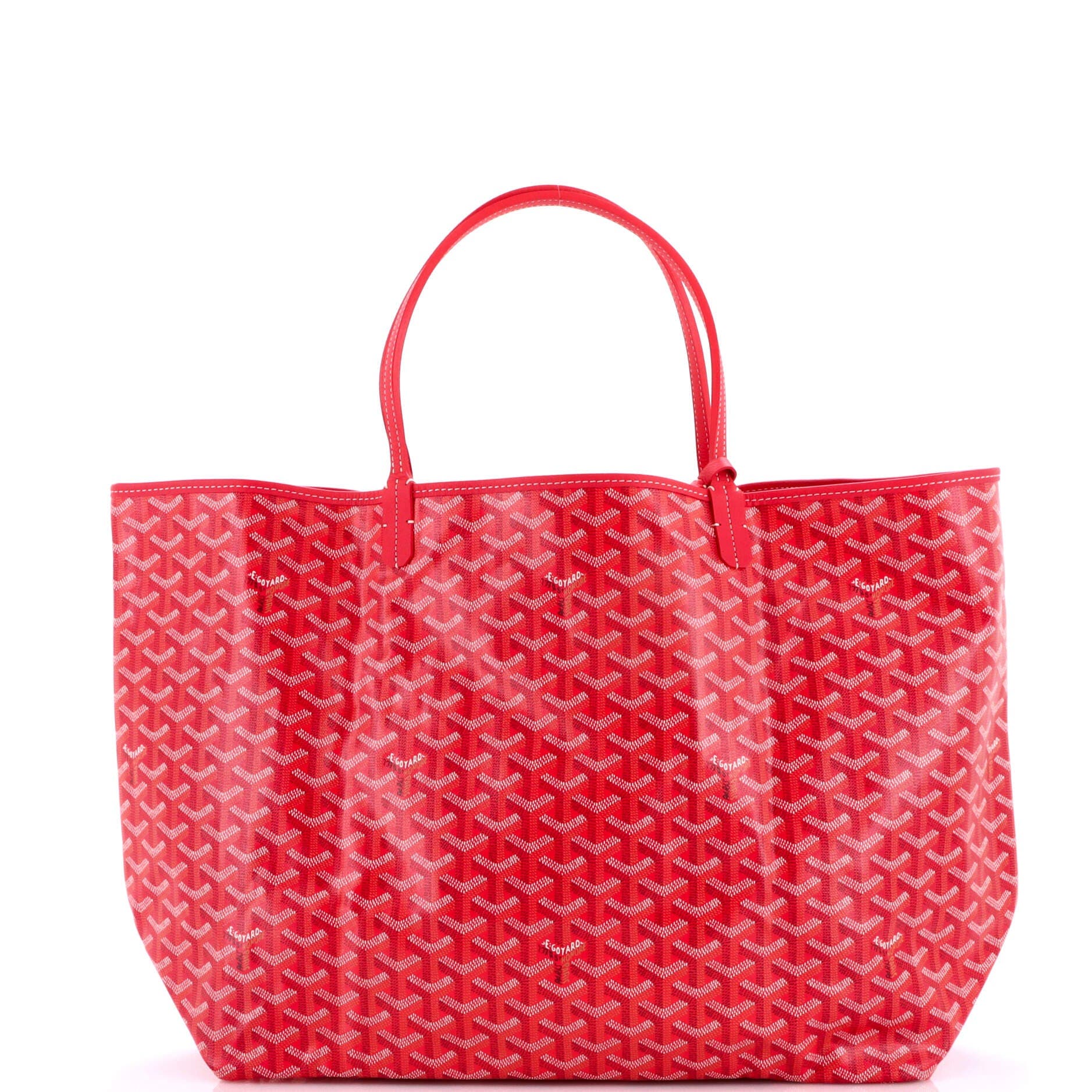 Pre-Owned Goyard Saint Louis Tote Coated Canvas GM, Alternate, color, 