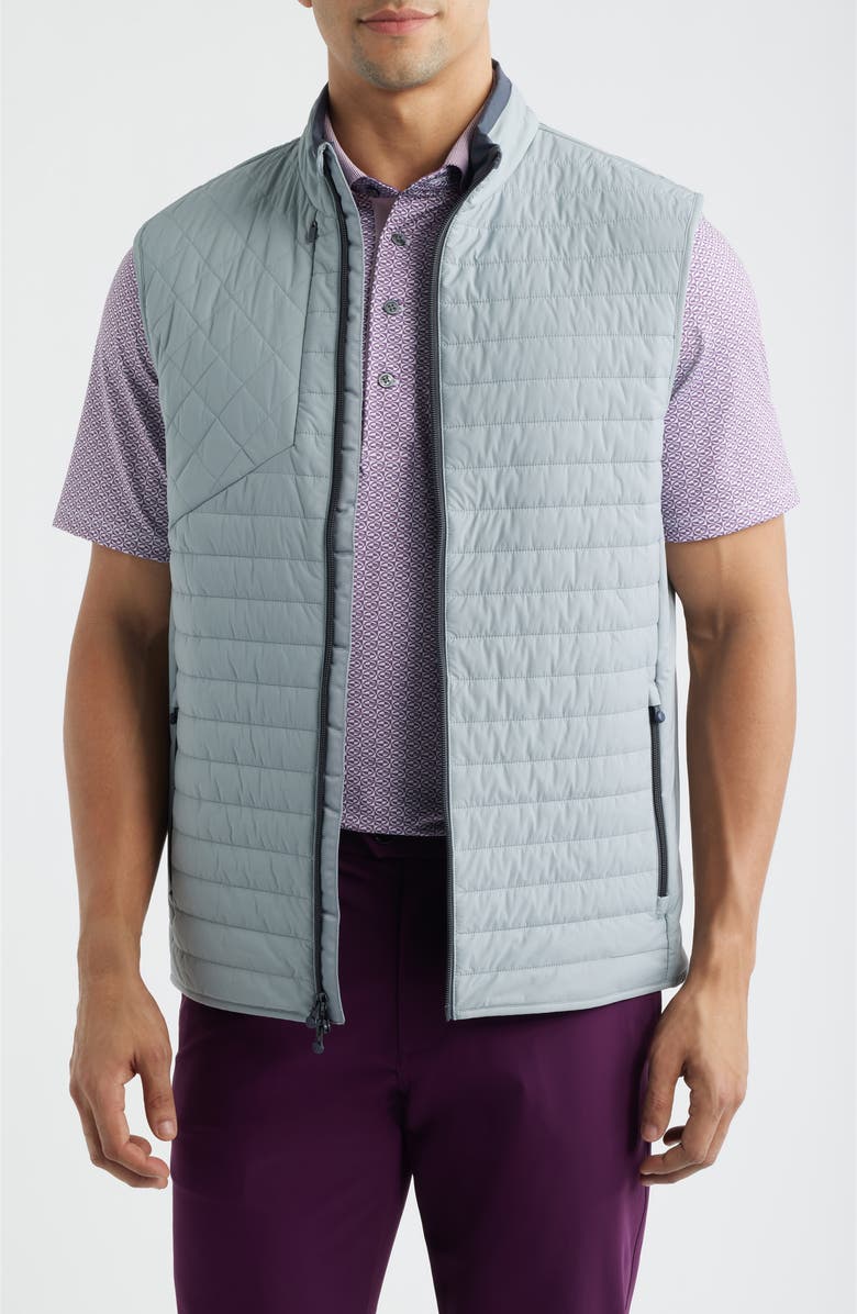 Greyson Yukon X-Lite Puffer Vest, Main, color, Pacific Fog