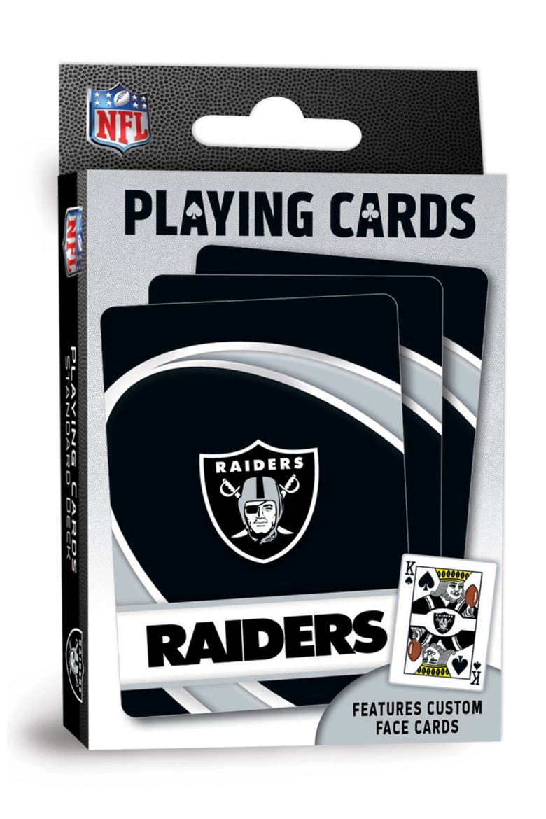 Las Vegas Raiders Playing Cards, Main, color, Multicolor