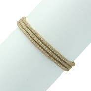 OLIVIA WELLES Gabriela Multi Row Cuff Bracelet