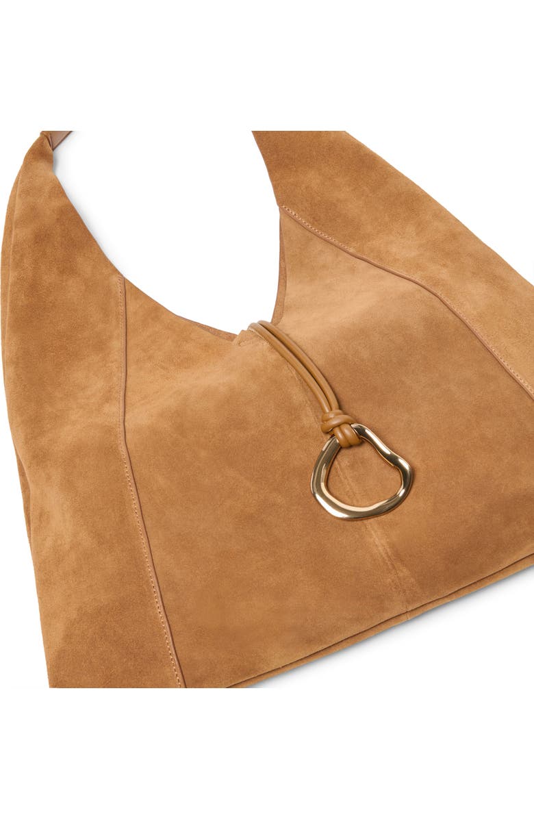 Dolce Vita Malin Suede Hobo Bag, Alternate, color, Pecan
