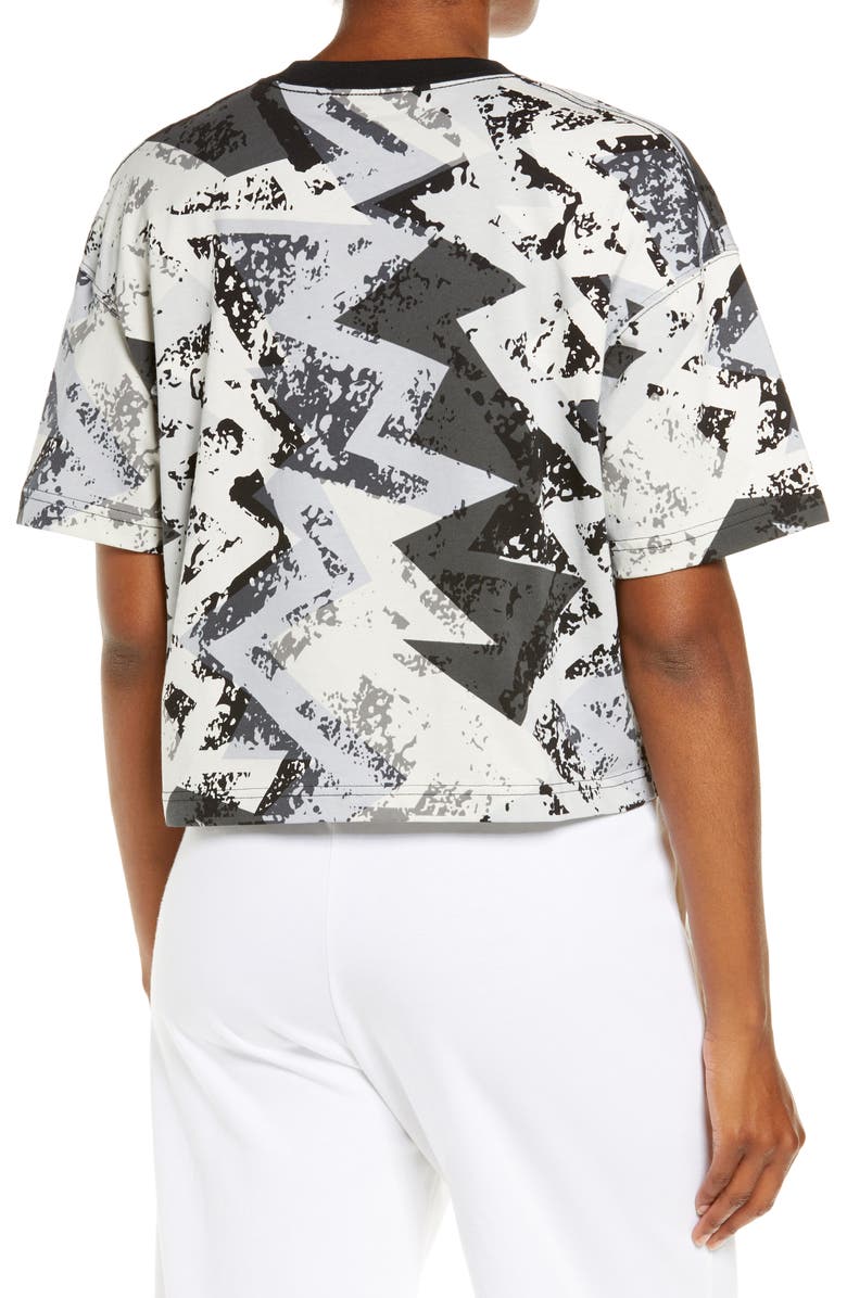 Jordan Heatwave Boxy Crop Graphic Tee, Alternate, color, Smoke Grey