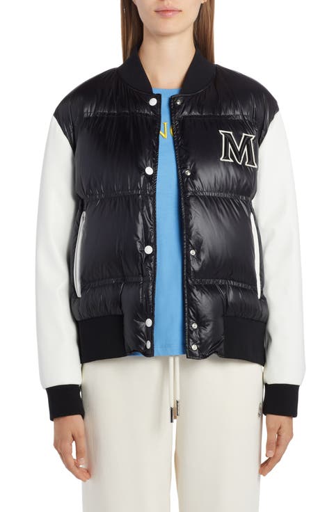 Mole Logo Down Bomber Jacket