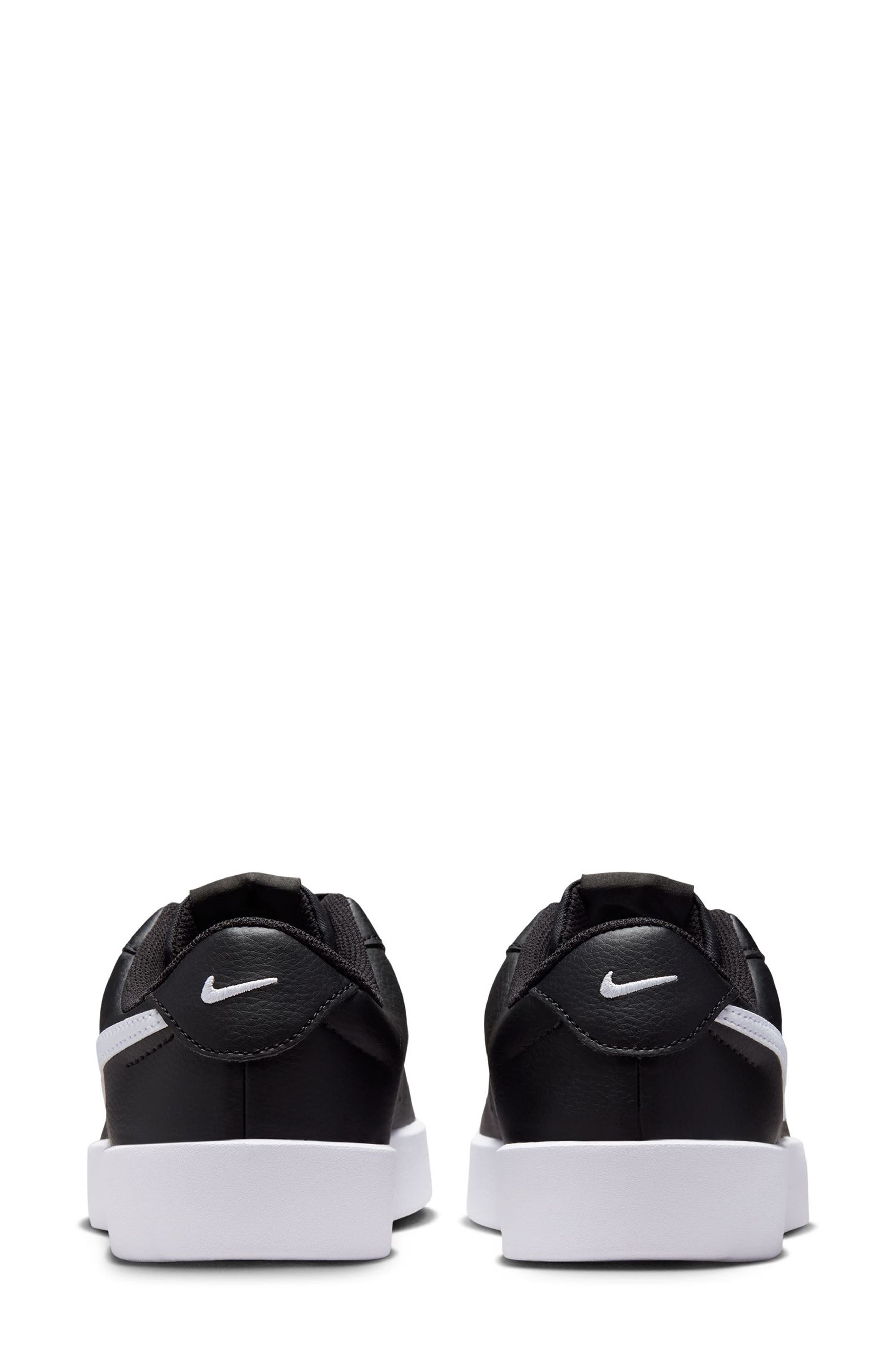 Court Heritage Sneaker, Alternate, color, BLACK/ WHITE-WHITE