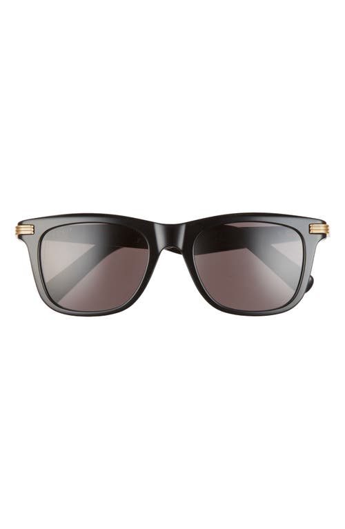 Cartier 53mm Square Sunglasses in Black  product