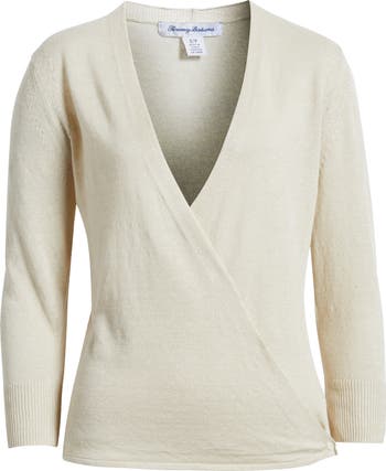 トミー バハマ  Bahama Addison Linen Rayon Cardigan レディース Sweaters Dusty Sage Women's Tommy Bahama Addison Linen Rayon Cardigan | Zappos.com