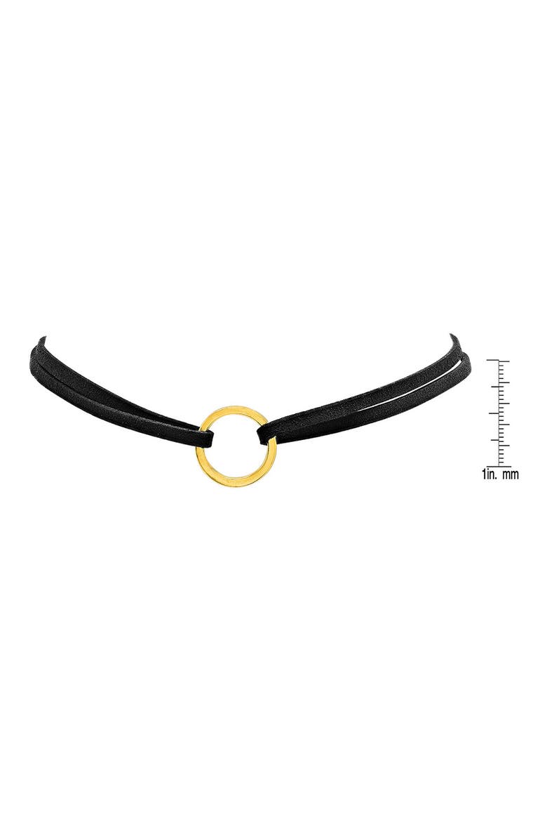 Velvet Choker Necklace, Alternate, color, BLACK
