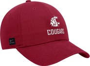 Nike Men's Nike Crimson Washington State Cougars 2025 On-Field Club Adjustable Hat