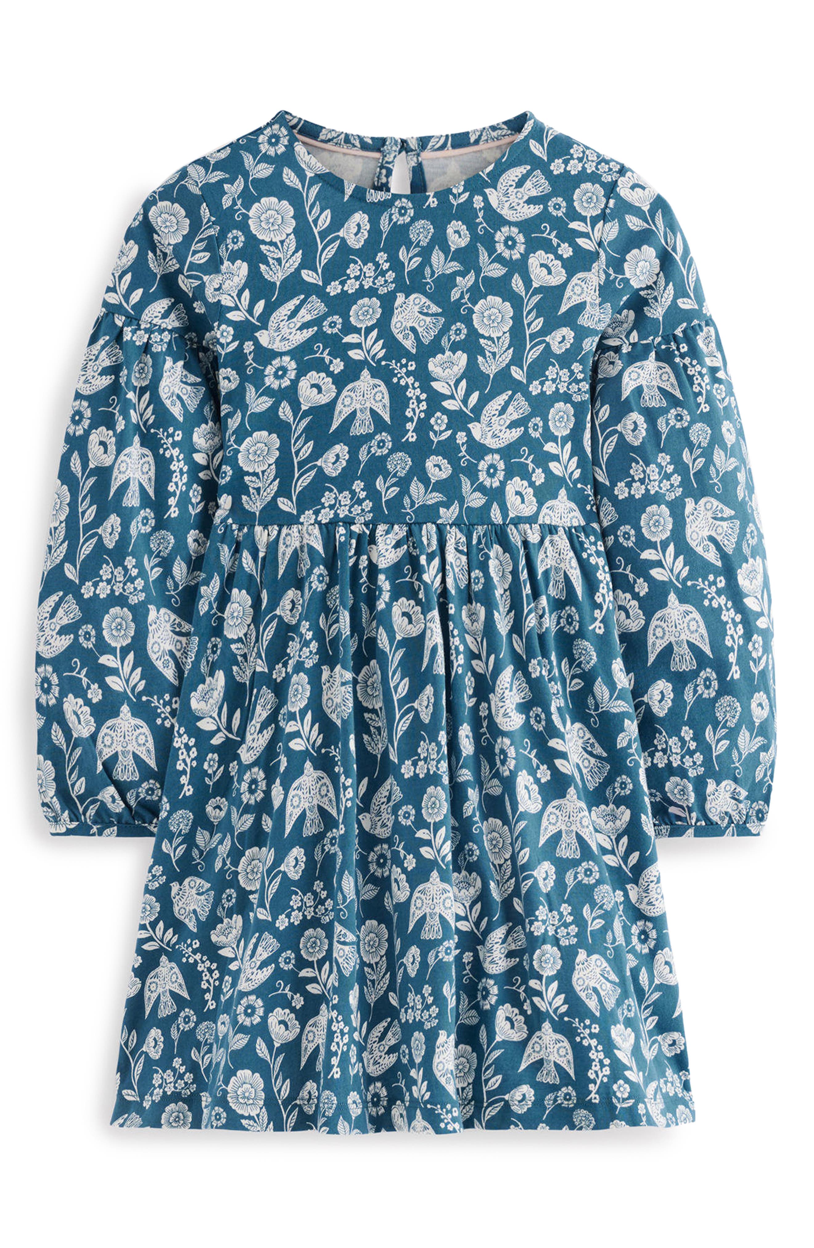 selected SAPPHIRE BLUE FLORAL BIRD