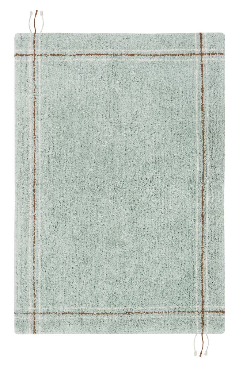 Lorena Canals Cuisine Washable Rug, Main, color, Blue Sage