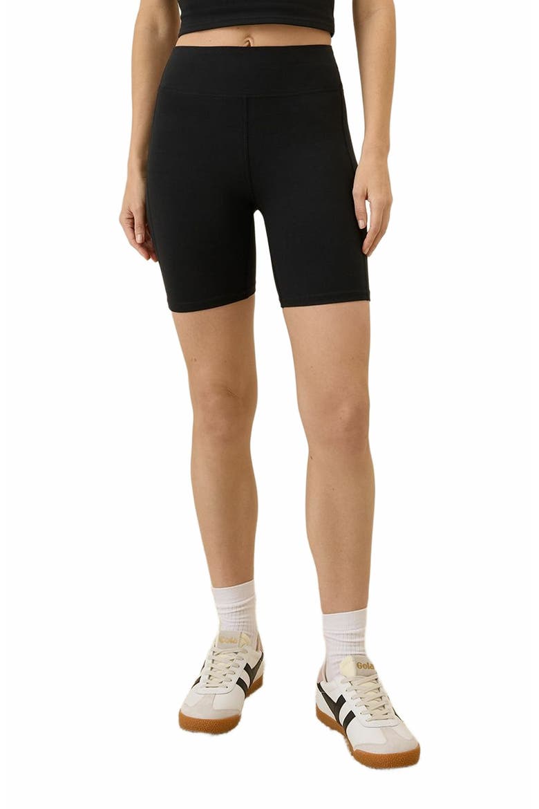 On The Go-To Bike Short Made with Organic Cotton, Alternate, color, Black