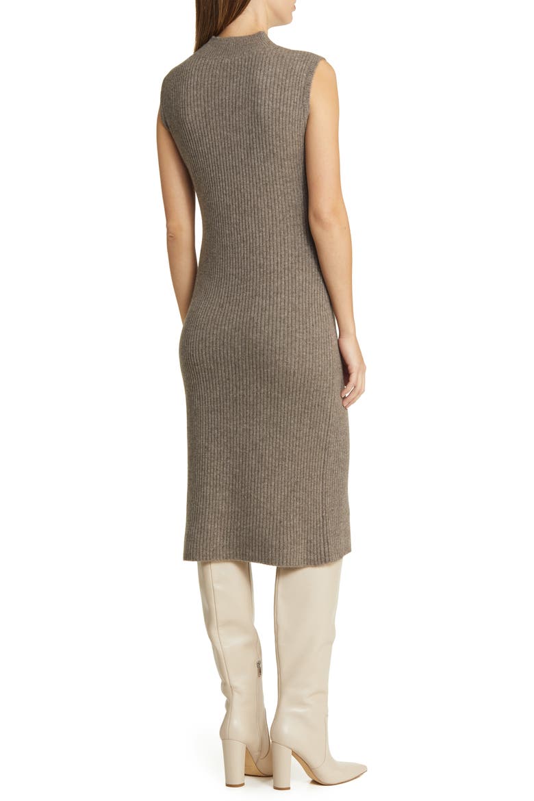 Alexandra Knit Dress, Alternate, color, CAMEL