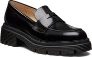 Stuart Weitzman Hudson Lite Lugged Platform Penny Loafer