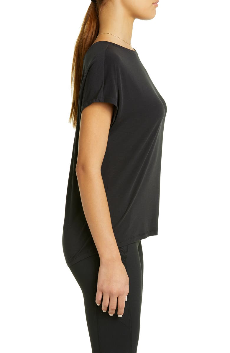 Zella Studio Twist Back T-Shirt, Alternate, color,