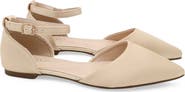 Kailee P Bella Satin Pointed Toe Flats