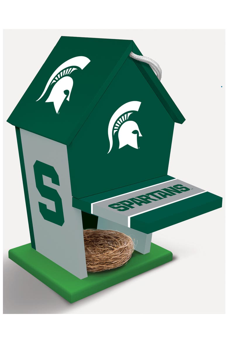 Michigan State Spartans Birdhouse, Alternate, color, Multicolor