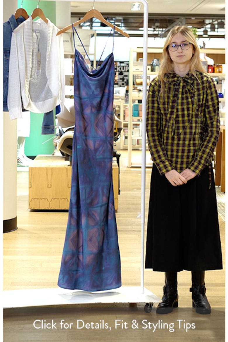Bronte Cowl Neck Maxi Dress video