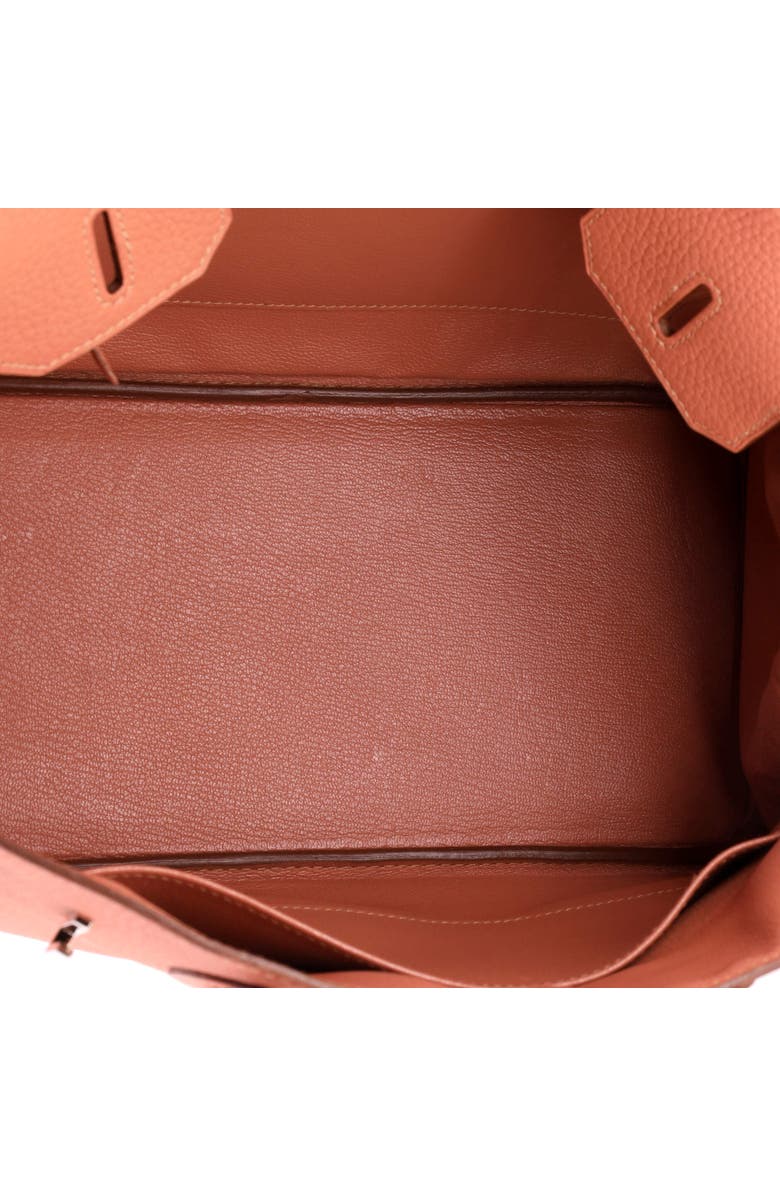 Pre-Owned Hermes Birkin Handbag Pink Clemence with Palladium Hardware 30, Alternate, color, Rosy