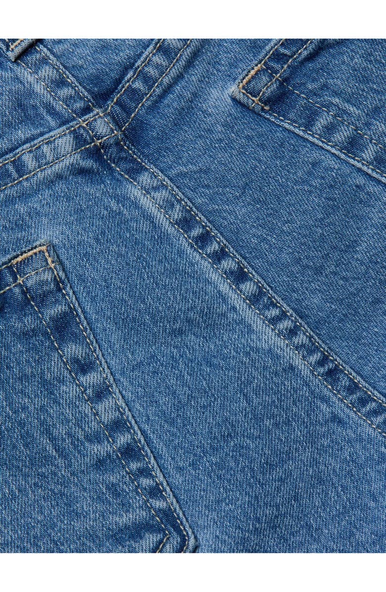 L'AGENCE River Raw Hem Denim Bermuda Shorts, Alternate, color, Scottsdale