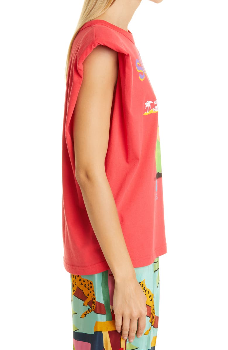 FARM Rio Sunday Girl Graphic Tee, Alternate, color,