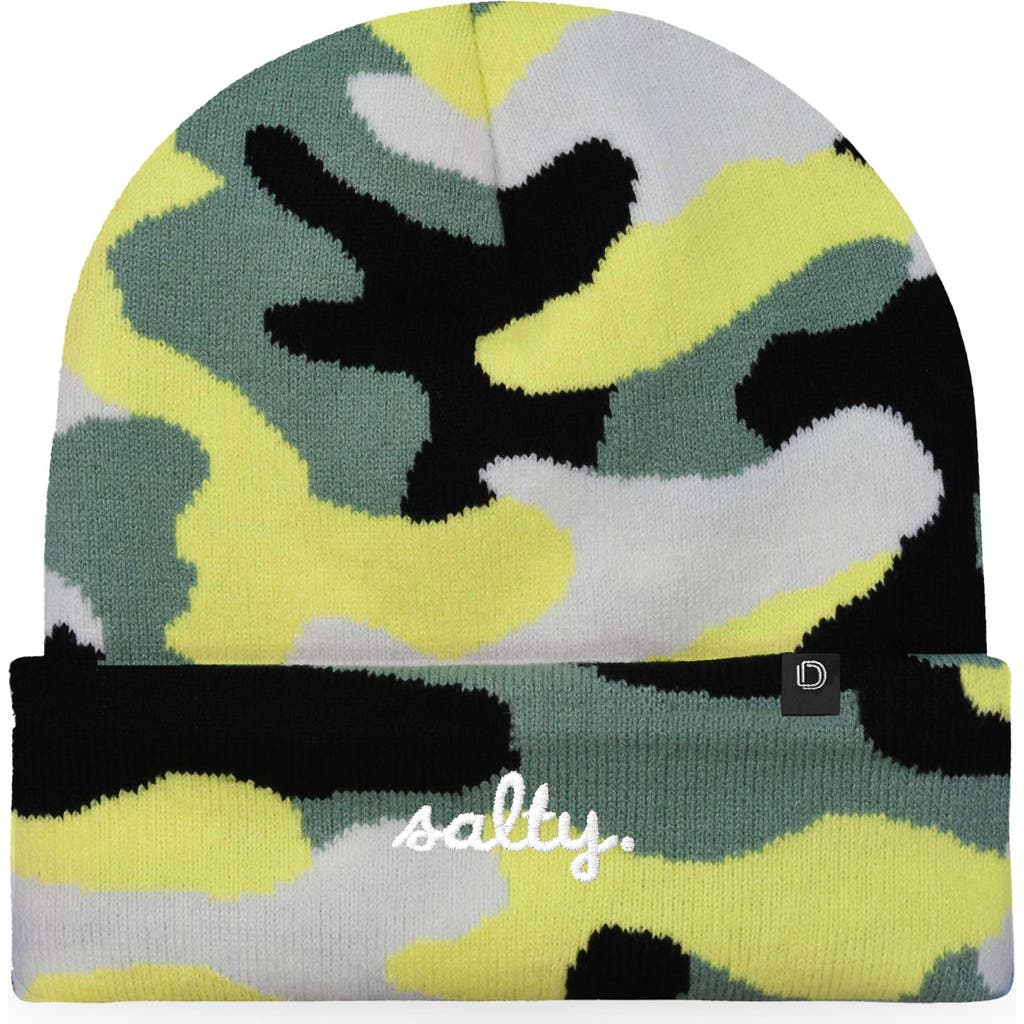 Dalix Salty Beanie Cap In Green