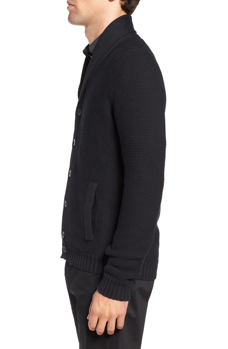 W.R.K Cypress Cotton Shawl Collar Cardigan, Alternate, color, 