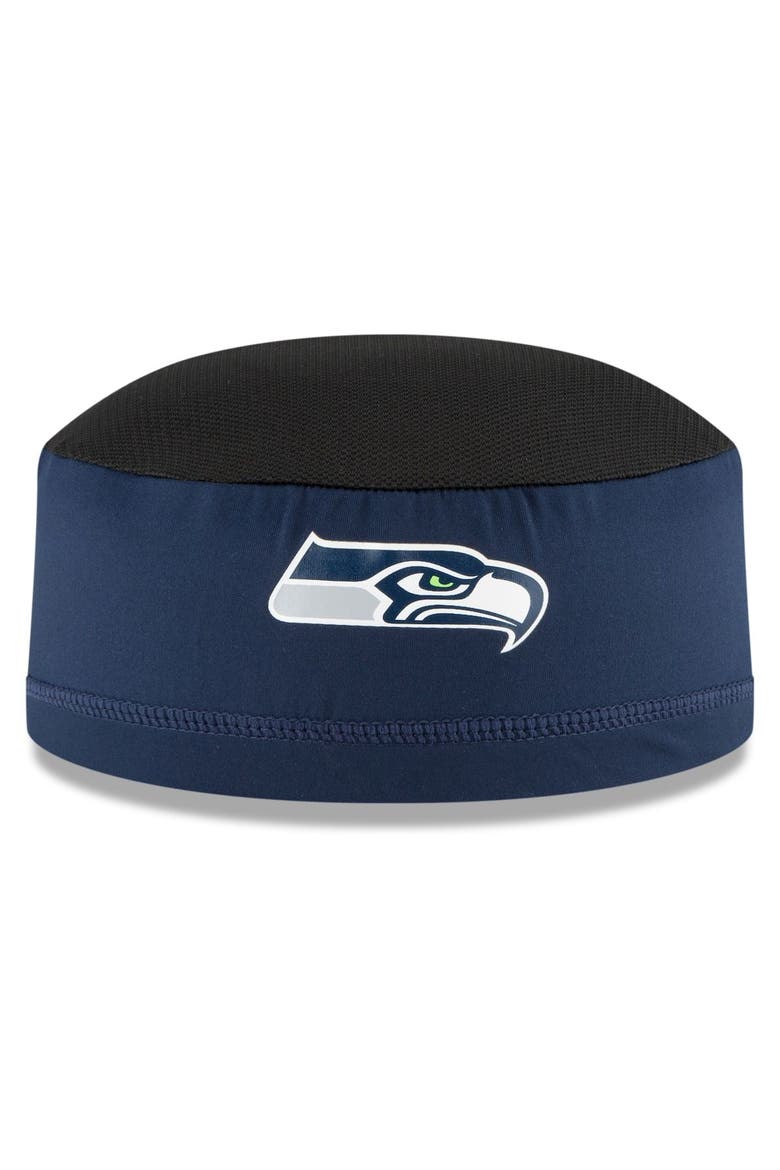 Men's New Era Navy Seattle Seahawks NFL Training Skully Cap, Alternate, color, Navy