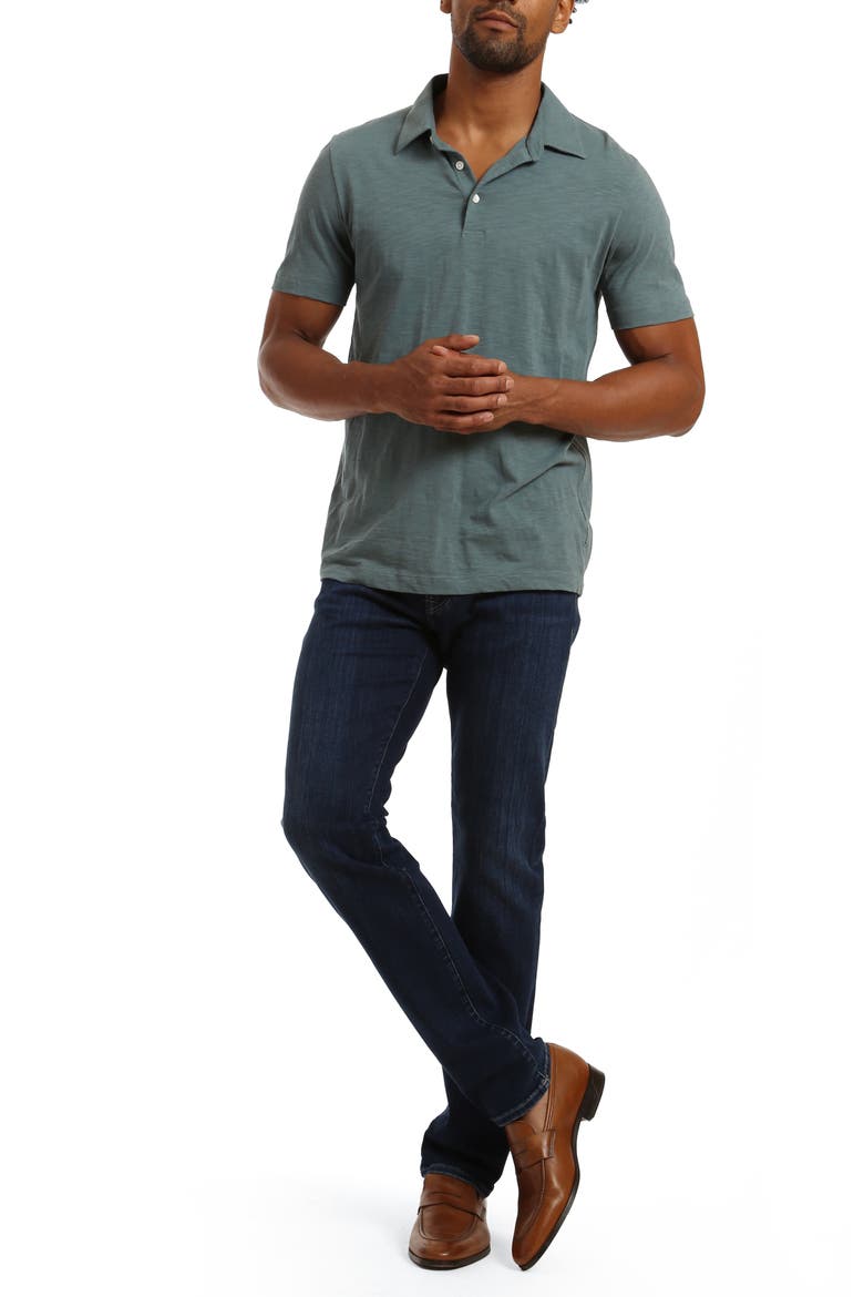 Courage Straight Leg Jeans, Alternate, color, DEEP BRUSHED ORGANIC