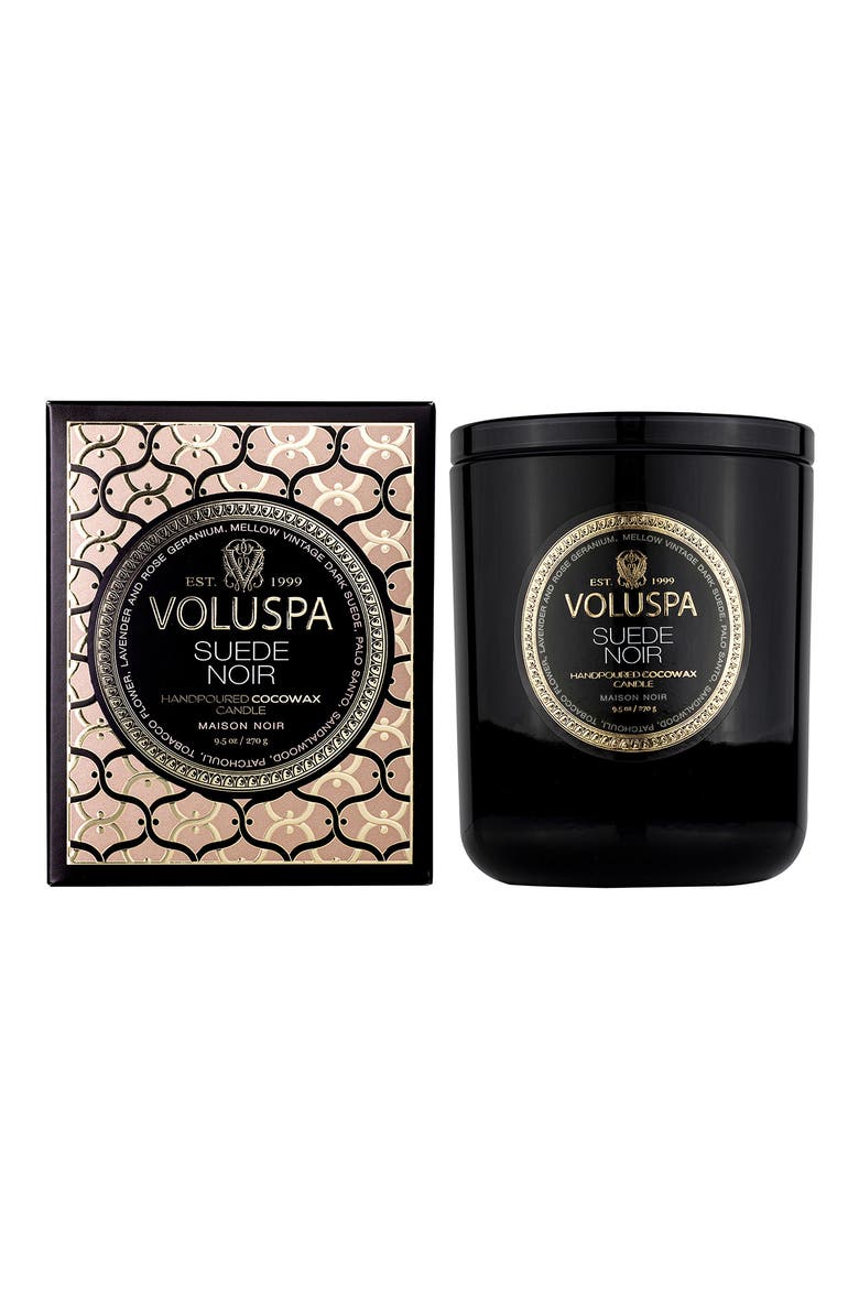 Suede Noir Classic Candle, Alternate, color, SUEDE NOIR