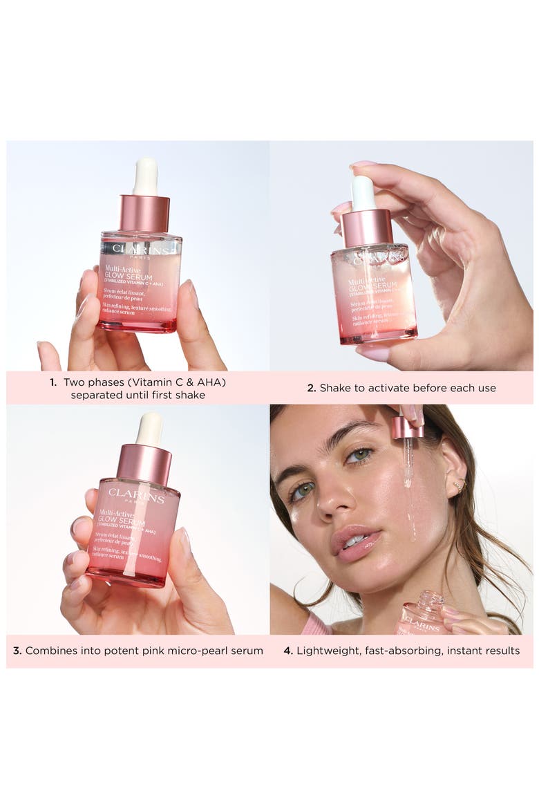 Multi-Active Brightening Glow Serum with Vitamin C + AHA, Alternate, color, NO COLOR