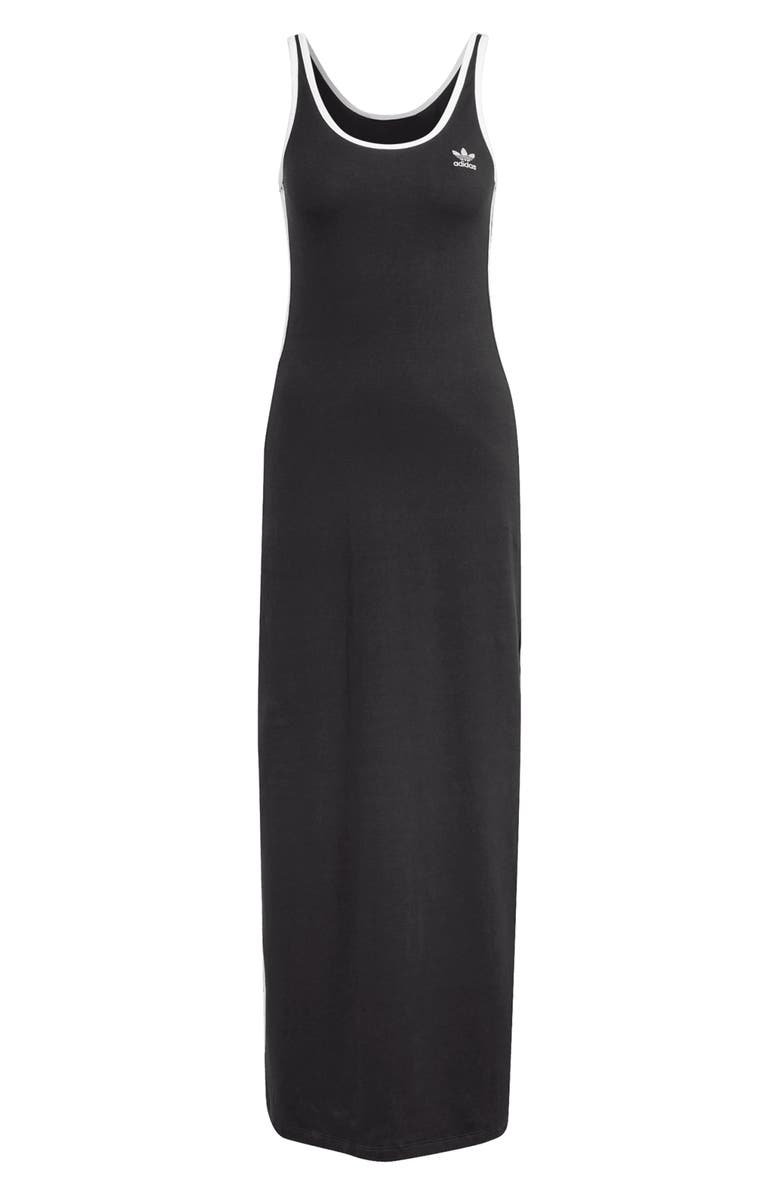 adidas Originals Adicolor 3-Stripes Maxi Dress, Alternate, color, 