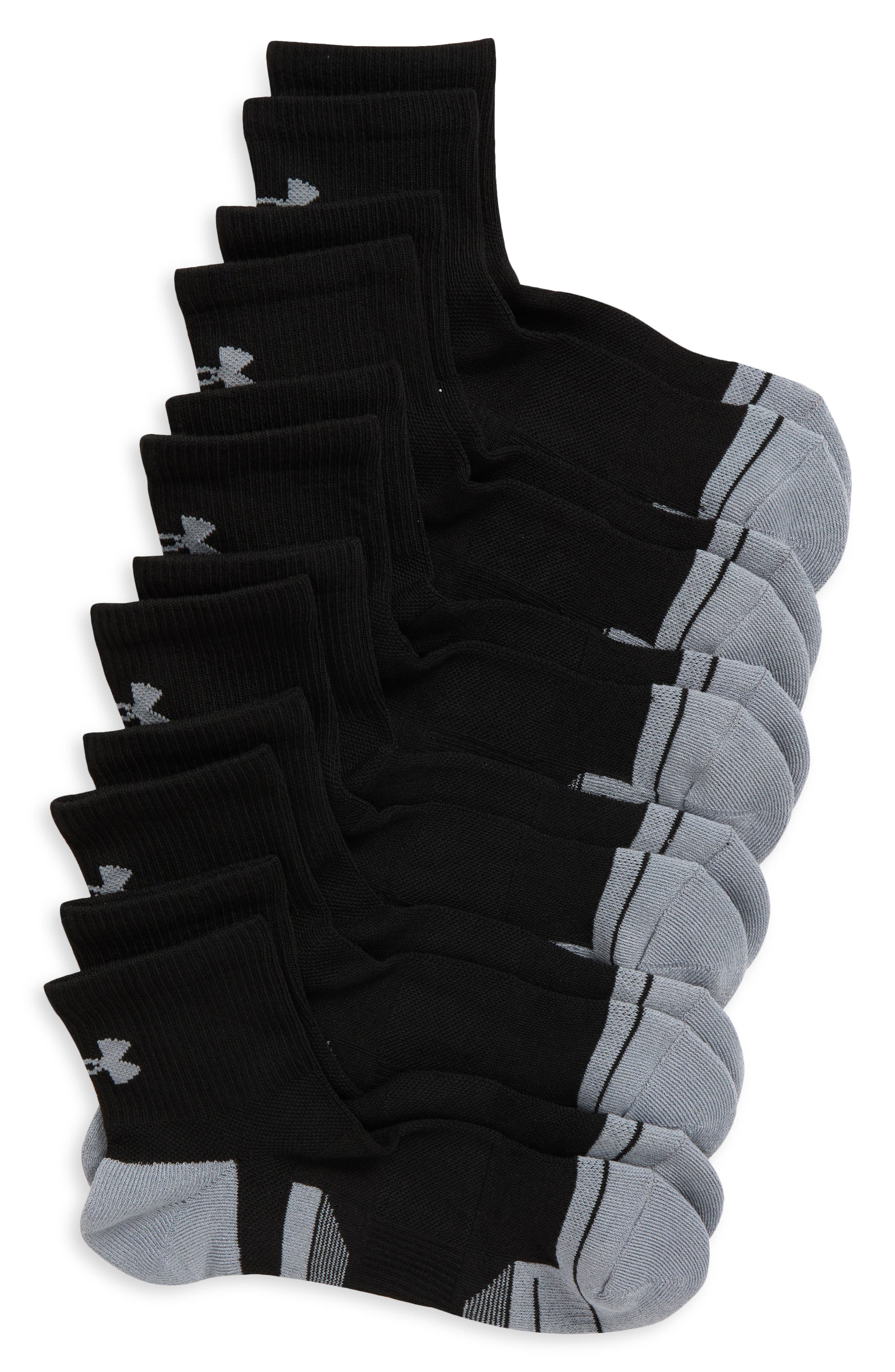 Performance Tech 6-Pack Quarter Socks