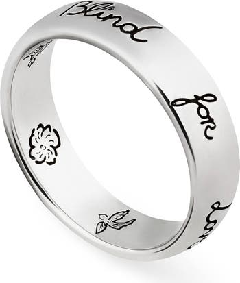 GUCCI Blind For Love Ring 6号 - アクセサリー GUCCI Blind For Love Ring 6号 - アクセサリー