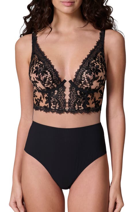 Fantasme Underwire Lace Bodysuit