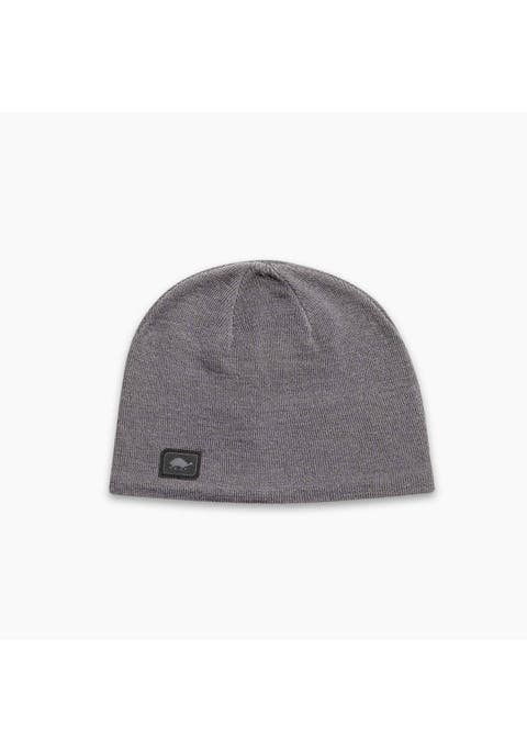 Solid Merino Wool Beanie